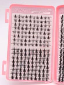 320片装单根假睫毛，D卷枫叶假睫毛，新款猫眼假睫毛，D卷10-16mm，浓密秋季枫叶假睫毛，DIY睫毛嫁接套装，打造自然妆效，超浓密，智能，超级柔软轻盈，可重复使用的单根假睫毛，适合初学者日常、婚礼、约会、派对、音乐节、万圣节等场合，大容量睫毛嫁接套装，睫毛簇，单根假睫毛，假睫毛 - D - 查看 6