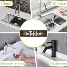 1pc, Sink Faucet Suction Pad, Drainage Pad, Kitchen, Bathroom Sink, Countertop, Drainage Pad, Diatomite Washbasin, And Cuttable Quick-Drying Pad. - Multicolor - View 13