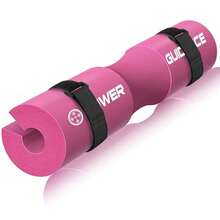 Barbell Squat Pad - Neck And Shoulder Protective Pad - Great For Squats Lunges Hip Thrusts Weight Lifting And More - Fit Standard And  Bars Perfectly - Pink - 查看 7