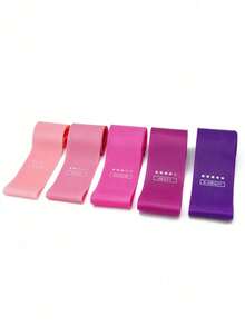 5 piezas Bandas de resistencia de yoga y fitness de TPE - Multicolor - Ver 3