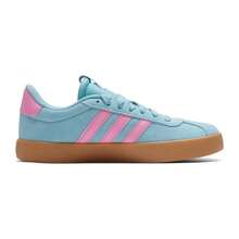 Adidas Zapatillas deportivas VL COURT 3.0 para mujer, zapatos deportivos casuales, ligeros y cómodos IH6518 - Verde menta claro/rosa bendición/dorado - Ver 5