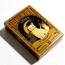 1set 78pcs Cats Rule The Earth Tarot Board Game Cards - Camel - View 6