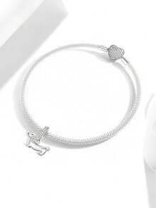 1pc Cute Pet Dog Beaded Accessory, Suitable For DIY Jewelry Making Like Bracelets, Necklaces, Bangles, Great Gift For Women And Girls - Dachshund - View 5