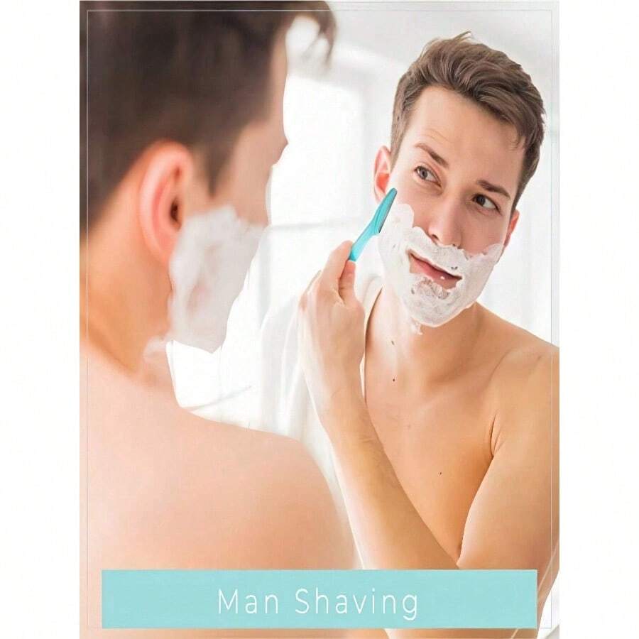 30 piezas Kit de arreglo de cejas, Recortador de mango largo, Herramientas de belleza para el cuidado y exfoliación de cejas, Navaja, Herramientas de exfoliación precisa de cejas, Cuchillas de afeitado facial y de cuello - Multicolor - Ver 1