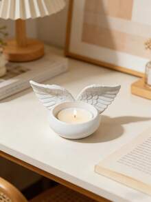 1pc Wing Shaped Candle Holder, Suitable For Living Room, Bedroom, Rooms, Home Decor, Kitchen, Office Decoration,Gifts Birthday Graduation - Multicolor - View 3