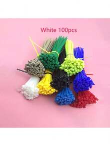 100pcs Waterproof Garden Ties - Effective Lawn Care And Plant Support Zip Ties - A - View 8