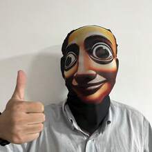 Mặt nạ Tung Tung Tung Sahur ngộ nghĩnh đáng sợ với đôi mắt to - Mặt nạ hóa trang linh hoạt với thiết kế mắt và miệng rộng, thoáng khí, phù hợp cho các bữa tiệc, nhập vai, trò đùa và làm quà tặng sinh nhật cho người lớn, mặt nạ hóa trang dự tiệc. - Xem 5