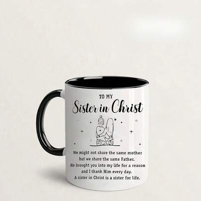 1 chiếc cốc cà phê chủ đề Cơ đốc giáo, in hình ý nghĩa cuộc sống, cốc sứ với hình ảnh truyền cảm hứng về đức tin và tình bạn, tay cầm thoải mái, cách nhiệt, thiết kế cá nhân hóa, thích hợp cho cà phê đá, du lịch, quà tặng Ngày của Mẹ và sinh nhật (cho mẹ), quà tặng Ngày Valentine (cho cả nam và nữ), quà tặng giáo viên vui nhộn, lý tưởng cho gia đình, nhà bếp, phòng khách và mùa tựu trường.