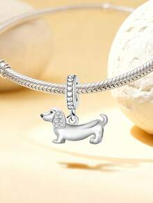 1pc Cute Pet Dog Beaded Accessory, Suitable For DIY Jewelry Making Like Bracelets, Necklaces, Bangles, Great Gift For Women And Girls - Dachshund - View 6