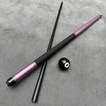 Taco de billar de 58 pulgadas, 1/2 piezas, disponible en azul y rosa púrpura, punta de 12.5 mm, 19 onzas, taco de billar profesional con textura - Púrpura malva - Ver 8