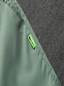 Men's Drawstring Casual Shorts - Mint Green - View 3