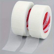 34m/Roll Heavy Duty Self-Adhesive Fiberglass Mesh Tape, Suitable For Drywall Repair, Reinforcement, Decorative Mesh Seam Sealing, Wall Crack Repair, Stone Slab And Ceiling Decoration - 34 Meters Of Mesh Tape - View 6
