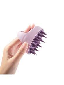 1 pièce Brosse de massage du cuir chevelu en silicone pour le shampooing, brosse de nettoyage du cuir chevelu, masseur exfoliant du cuir chevelu, brosse de massage du cuir chevelu pour les soins capillaires, accessoires de salle de bain - Brosse de shampooing pour la rentrée scolaire, brosse de shampooing ergonomique pour le nettoyage du cuir chevelu - Masseur exfoliant doux, convient à tous les types de cheveux - Multicolore - Voir 5