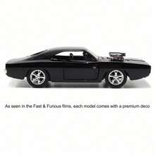 Jada Official Licensed Fast & Furious 1/32 Diecast Model Car, Openable Doors, Rubber Tires, Rotating Wheels, Adult Collectible & Gift - Multicolor - View 5