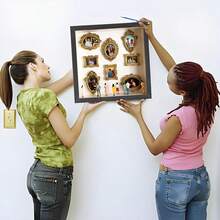 1 Set Caja de sombra de mini museo DIY - Celebra tus preciosos recuerdos de una manera única, kit de marco de caja de sombra con exhibición de fotos personalizable y figuritas en miniatura, decoración de recuerdos únicos y personalizados - Multicolor - Ver 10