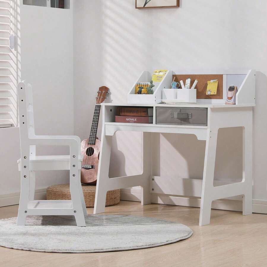 Kids Tables & Chairs - White - View 1