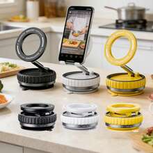 360° Rotatable Magnetic Phone Holder, Foldable Hands-Free Car Phone Mount Applicable To Car/Smooth Surface, Portable & Adjustable, Practical Christmas Gift - A - View 8