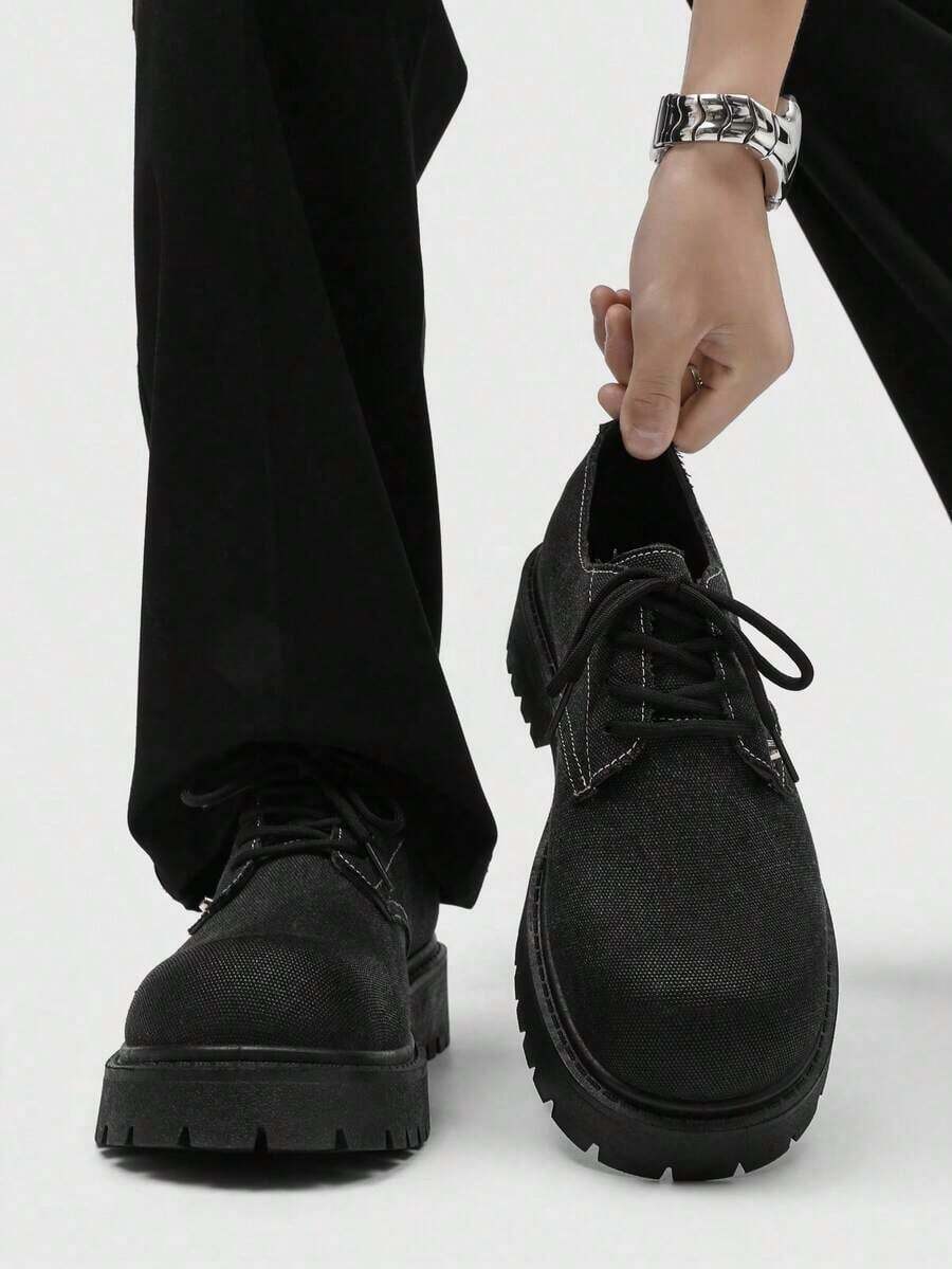 Men Mountaineering Boots - Black 5 - View 1