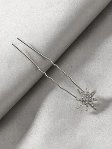 1 pezzo/Set da 5 pezzi Set di accessori per capelli multifunzionali e creativi - Fermagli per capelli geometrici minimalisti a forma di luna e stella, decorazioni per capelli da sposa, pettine, spazzola per capelli, pettine laterale, pettine per capelli, cerchietto, adatto per estate, vacanze, viaggi, festival, compleanni - Multicolore - Visualizzare 20