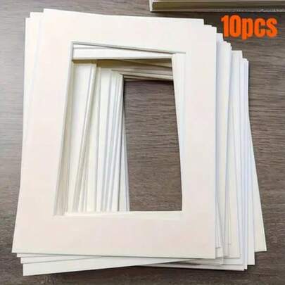 10 khung ảnh bìa cứng truyền thống, đồ trang trí thủ công / trưng bày ảnh / trang trí bàn làm việc sáng tạo, khung ảnh treo tường văn phòng & nhà, trưng bày ảnh, khung trang trí tự làm, khung ảnh giá cả phải chăng / khung ảnh nhỏ thủ công