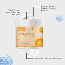 Viareline 1 Box/2 Boxes 100g Radiant Face Cream, Lightweight Daily Moisturizing Cream, Creates Soft And Smooth Skin, Deep Hydration And Brightening, Even Skin Tone, Fast Absorption Non-Greasy, Suitable For Home, Travel Or Carrying, Women's Holiday Gift - 100g - View 5