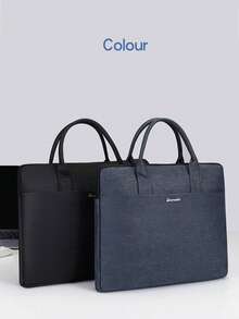 Men's Laptop Bag, Large Capacity Briefcase, Commuter Notebook Bag, - A - View 2