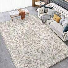 1pc, 850g/㎡ Polyester Fiber Area Rug - Square Patio Garden Mat, UV-Resistant, Anti-Slip, Balcony Villa Moisture-Proof Doormat - B - View 13