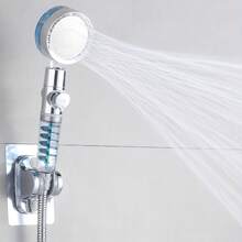 高压水射流淋浴喷头螺旋桨驱动涡流清洁手持式淋浴喷头套装 - 1 - 查看 6