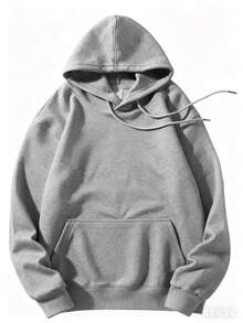 Plus Size Women's Winter Casual Sports Hoodie, Women's Christian Faith Hoodie Jesus Is King In White With Black Lettering - Loose Casual Pullover Sweatshirt, Suitable All-Season Wear And Everyday Religious Attire, Washable Jesus Is King Sweater - Religious Faith Inspired Apparel - 淺灰色 - 查看 2
