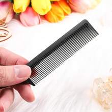 3/10 Pcs Rat Tail Comb Steel Pin Rat Tail Carbon Fiber Heat Resistant Teasing Combs With Stainless Steel Pintail Parting Rattail Combs Back Combing Root Teasing Adding Volume - Black - View 4