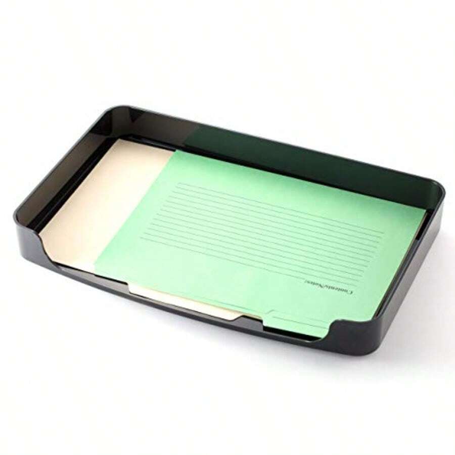 Officemate 2200 Series Executive Side Load Tray Legal Size Black 1 Tray 22212 - negro - Ver 1