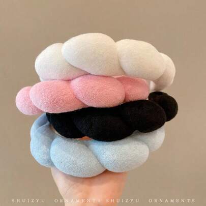 Cloud-Shaped Headband, Minimalist & Practical, High Crown Top Hair Accessory With Elegant Feel, Wide Non-Slip Hairband For Face Washing, Adult Hair Ornament