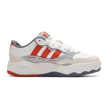 Adidas 男女通用休闲运动鞋，低帮通勤鞋，轻便舒适日常休闲运动鞋 KH9027 - 亮白/榮耀琥珀/影跡灰 - 查看 2