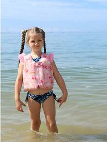 Kids Swimming Life Jacket Vest, Suitable For Pool, Swimming Aids, Beach, Puddle, Pool, Applicable For Boys And Girls - Multicolor - View 8