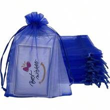 12pcs Organza Drawstring Bags, 4"X6" - Colorful Small Fragrance Pouch Jewelry Gift Bags, Mesh Drawstring Pouches Suitable For Jewelry, Fragrance, Gardening, Ideal For Mother's Day, Wedding, Back To School, Graduation, Birthday Party Gifts - Orange - View 8