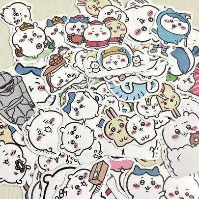 1 Box Cartoon Cute Giekawa Stickers, Waterproof Decorative Children's Stickers, Perfect Holiday Gifts For Friends And Fans