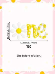 89pcs Daisy Balloon Arch Set, Includes Daisy Print Letter Balloons, Retro Boho Style Pink White Yellow Balloons Arch, Colorful Daisy Flower Balloons, Suitable For Celebrating Sweet Wedding, Engagement Party, Birthday Party, Anniversary, Home Or Garden Decor, Bridal Shower, Graduation Ceremony, Daisy Themed Party, Boho Themed Party - Multicolor - View 10