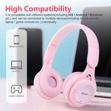 2026新款重低音无线耳机，便携式可折叠音乐耳机，骑行跑步休闲无线耳机，游戏全耳式无线耳机，TYPE-C充电 - 查看 8