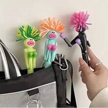 New Creative Boxing Pen, Neutral Pen, Quick-Drying Stress Relief Stationery, Cartoon Student Signature Pen, School Supplies Frizzy Boxing Pen, Creative Stress Relief Cartoon Ballpoint Pen, Cute Gift For Students. Interactive Boxing Pen - Multicolor - View 1