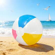 12pcs PVC Material Children Beach Balls, For Summer Pool And Beach Games, Gifts And Birthday Party Supplies, Classroom Party Decorations - Multicolor - View 9
