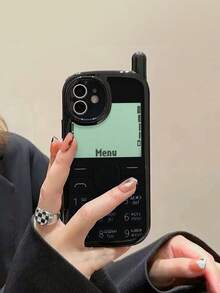 Ốp điện thoại di động 1 cái mới, cá nhân hóa, màu đen mờ, chống rơi, tương thích với iPhone 15, ốp bảo vệ mềm, bóng, nhiều màu sắc, tương thích với iPhone 17Pro/17Air/17/17ProMax 16/11/16Pro/16Plus/16ProMax/16E/15ProMax/13/14/12/XS/XR/7G/8P3, 14, 11, P12, XS - Nhiều màu - Xem 2