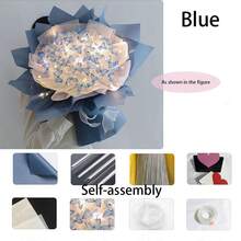 DIY Handmade Materials Package - Butterfly Flower Bouquet Gift (Without String Lights) - Multicolor - View 9