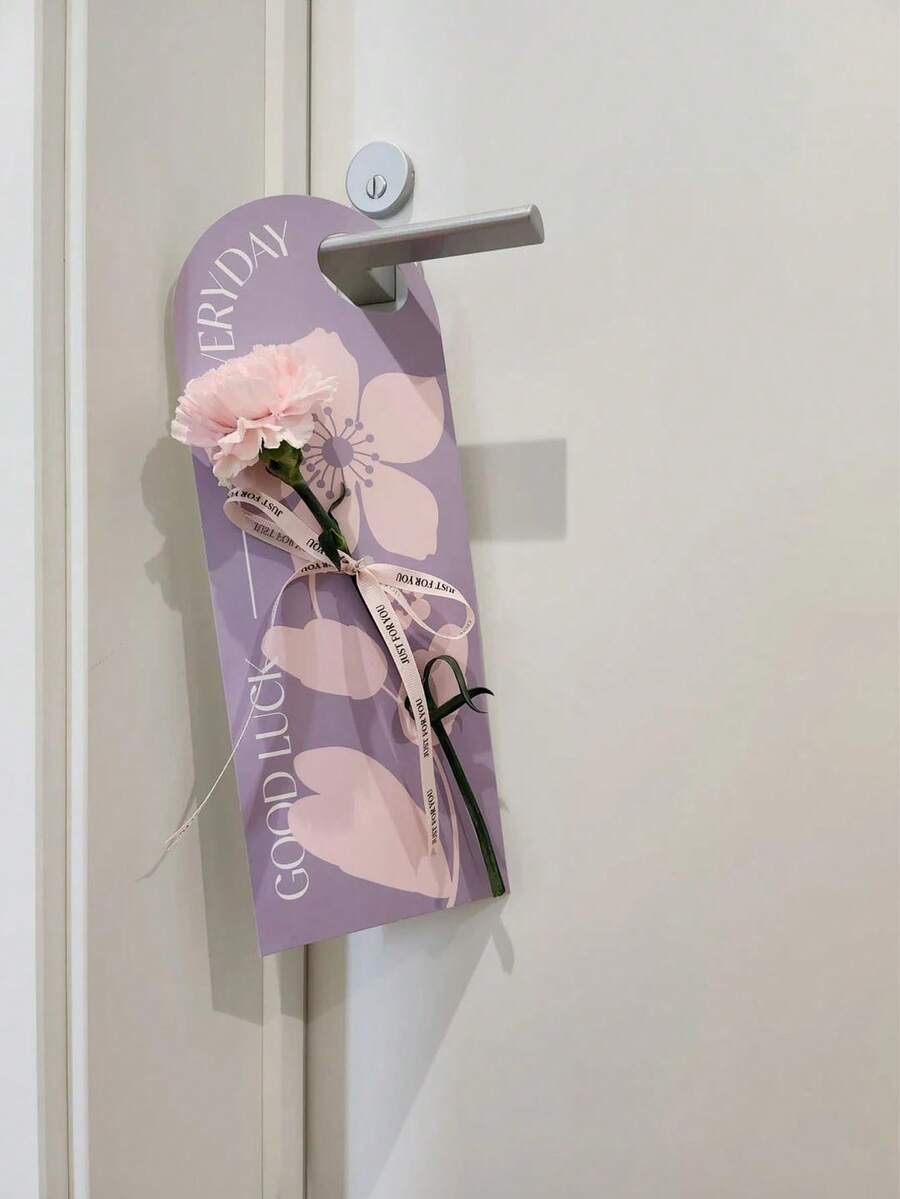 Cartão de presente com buquê de flores (1 unidade), embalagem floral multicolorida, caixa de alta qualidade com alça, ideal para o Dia das Mães, decoração de casamento, caixa de papel criativa em amarelo, verde e roxo, estilo elegante e fresco, perfeita para lembrancinhas de festa e decoração de casa. - Vários estilos - Ver 1