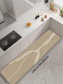 1 tấm thảm bếp bằng gel silica, nền màu kaki nhạt với kết cấu mịn như đá, kết hợp với hai đường lượn sóng màu trắng sữa mượt mà, tạo nên họa tiết Wabi-Sabi đơn giản, nhẹ nhàng và tự nhiên. Thảm bếp cao cấp thời trang, êm ái và chống mỏi, chất liệu vải bề mặt, lớp xốp thấm hút ở giữa. - Nhiều màu - Xem 13