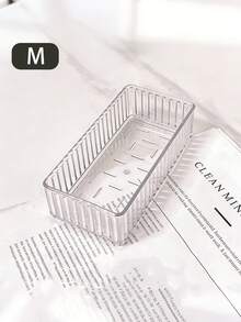 7pcs/6/1 Makeup Drawer Organizer Makeup Brush Organizer Clear Makeup Organizer Makeup Display Stand Organizer Divider Cosmetic Tool Storage Box - Multicolor - View 7