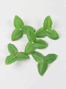 100/150PCS Artificial Rose Leaves Realistic Green Leaves For Wedding Bouquet, Wreath Making, Christmas, Thanksgiving Decorations Suitable For Home And Garden Use - Green - View 6