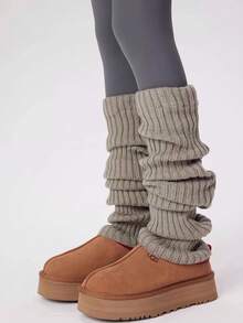 1双芭蕾舞风格休闲时尚缎面蕾丝边镂空网眼过膝腿套，时尚薄纱腿套，适合派对和日常穿着 - 彩色 - 查看 14