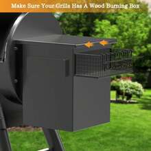 Sirozi 1 Pack Magnetic Storage Bin For Traeger Grills, Suit For Traeger Ironwood 885, Pro Series 34, Pro Series 22, Pro D2 575, Pro 780, Ironwood 650, Z-Grills, Pit Boss - ColorA - 查看 4