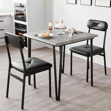Dining Table & Chair Sets - Grey - View 1