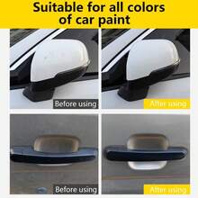2pcs Car Scratch Repair Polishing Cloth, Quick Polishing Fiber Pad, Suitable For Light Scratches And Swirl Marks, Manual Use Without Battery - 10*10cm Scratch Cloth - View 5